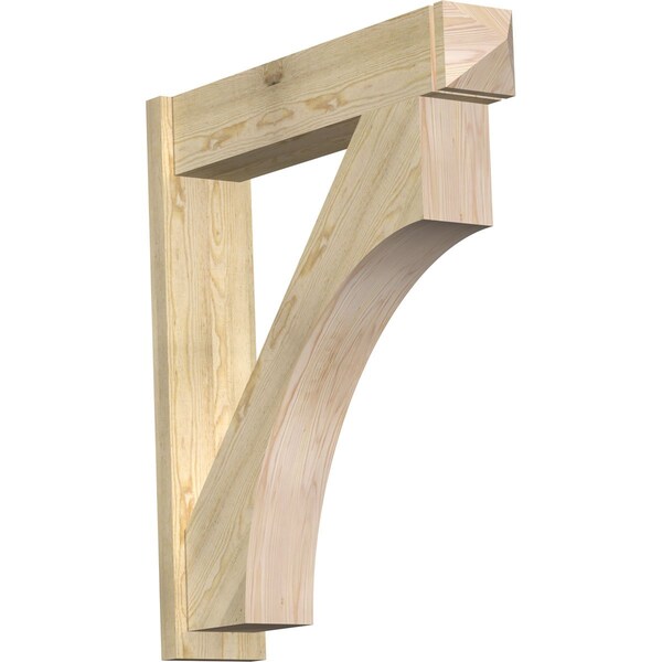 Ekena Millwork Westlake Arts & Crafts Rough Sawn Outlooker, Douglas Fir, 8"W x 38"D x 42"H OUT08X38X42WTL03RDF - main